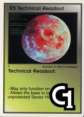 Technical Readout (on a base)